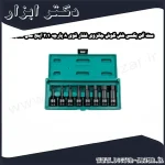 ست آلن بکسی شش گوش جانزوی فشار قوی 8 پارچه 1 2 اینچ مدل S05A408S