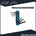 آچار آلن شش گوش نووا چاقویی 8 عددی مدل 1161