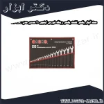 ست آچار یکسر تخت یکسر رینگ فورس اینچی 20 عددی مدل 5209SC