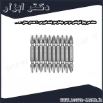 ست سر پیچ گوشتی دو سر چهارسو بلند فورس 10 عددی مدل 2101L