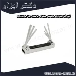 آچار آلن ستاره ای داناپلاس چاقویی 8 عددی مدل DF57508