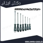 ست پیچ گوشتی یونیور 7 عددی مدل 607CS7CR