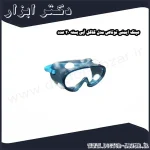 عینک ایمنی توتاص مدل گاگل آبی بسته 20 عدد
